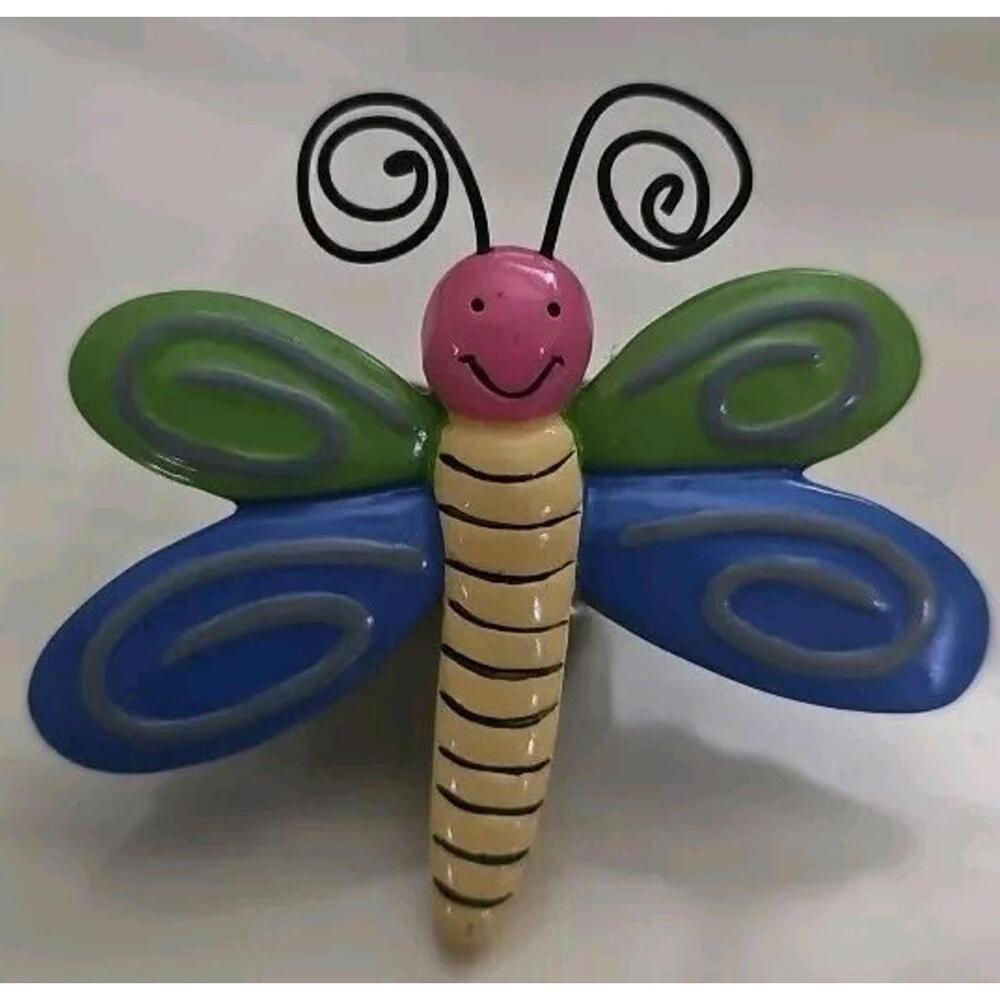 Vintage Dragonfly Finials‎ Set of 2 Restore & Restyle Kids Flower Decor New